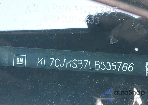 2020 Chevrolet Trax Fwd Ls from USA, damaged, VIN KL7CJKSB7LB335766